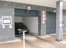 Parking system in an office building